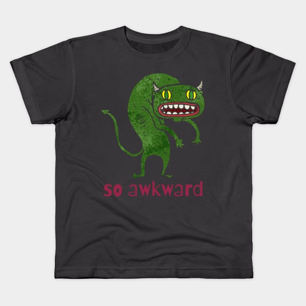 SO AWKWARD Kids T-Shirt by DD Ventures